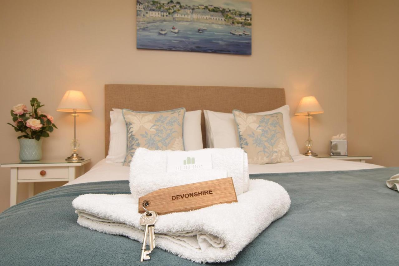 The Old Dairy B&B Lympstone Exteriör bild